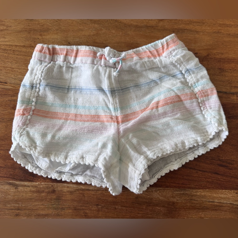 Polo by Ralph Lauren Blue and White Textured Shorts